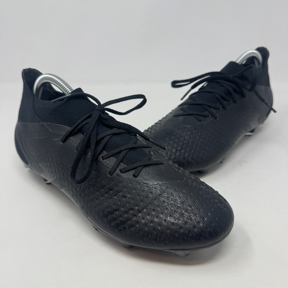 Adidas Predator Accuracy.1‎ FG Low Soccer Cleats Black GW4575 Men's Size 8.5